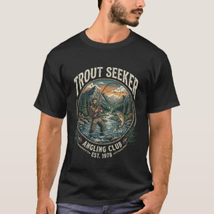 T-shirt Chemise de pêche Trout Seeker