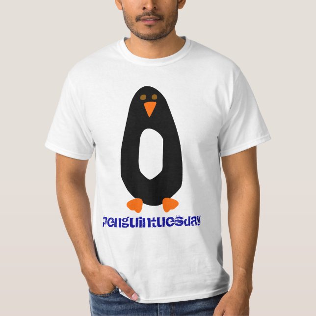 T-shirt Chemise de PenguinTuesday (Devant)