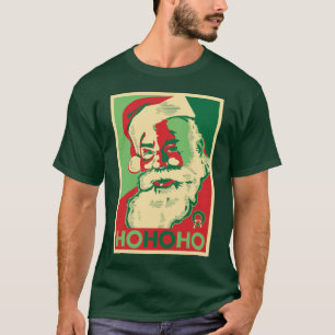 T-shirt Chemise de Père Noël - HoHoHo