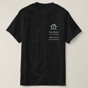 T-shirt Chemise de personnel de nettoyage de maison modifi