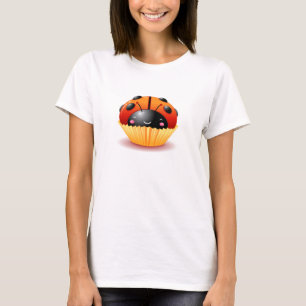 T-shirt Chemise de petit gâteau de coccinelle