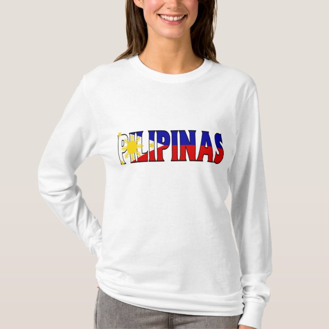 T-shirt Chemise de Philippines (Devant)