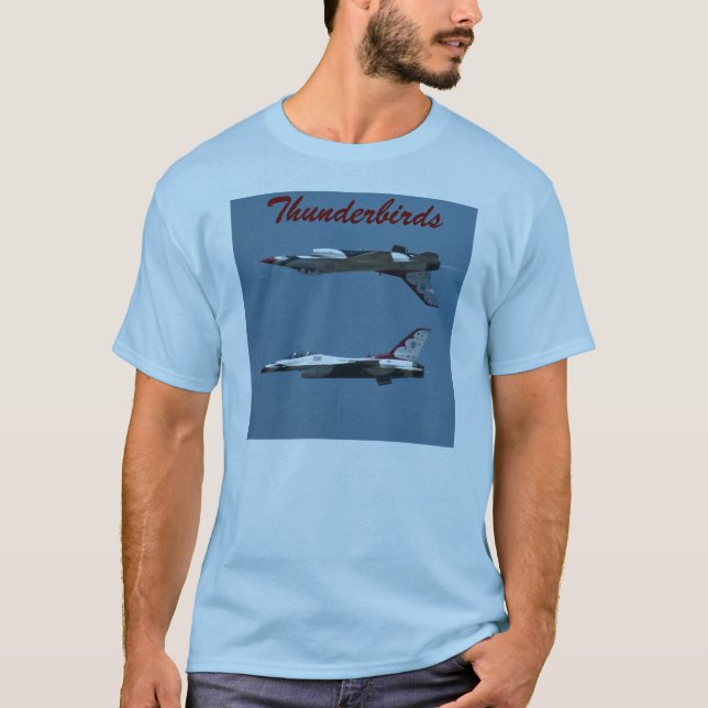 T-shirt Chemise de photo de solos de Thunderbirds (Devant)