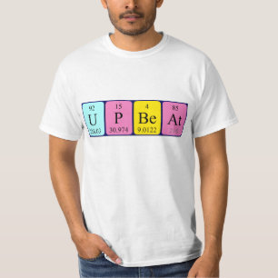 T-shirt Chemise de phrase de table périodique optimisée