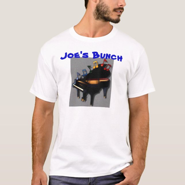 T-shirt Chemise de piano (Devant)