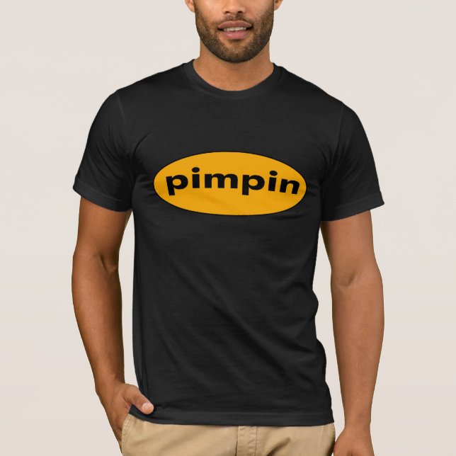 T-shirt chemise de pimpin (Devant)
