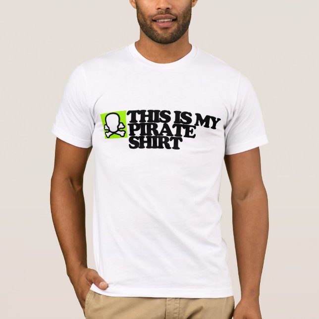 T-shirt Chemise de pirate (Devant)