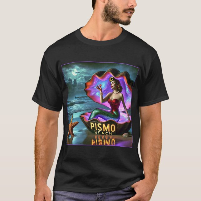T-SHIRT CHEMISE DE PISMO BEACH (Devant)