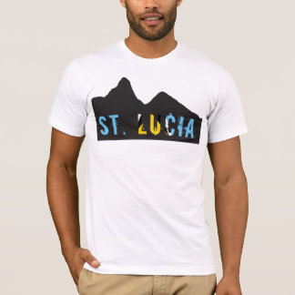 T-shirt Chemise de pitons du St Lucia
