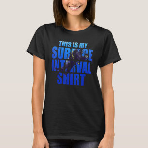 T-shirt Chemise De Plongée cool De Style Super Vintage