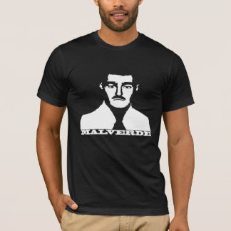T-shirt Chemise de pochoir de Jésus Malverde