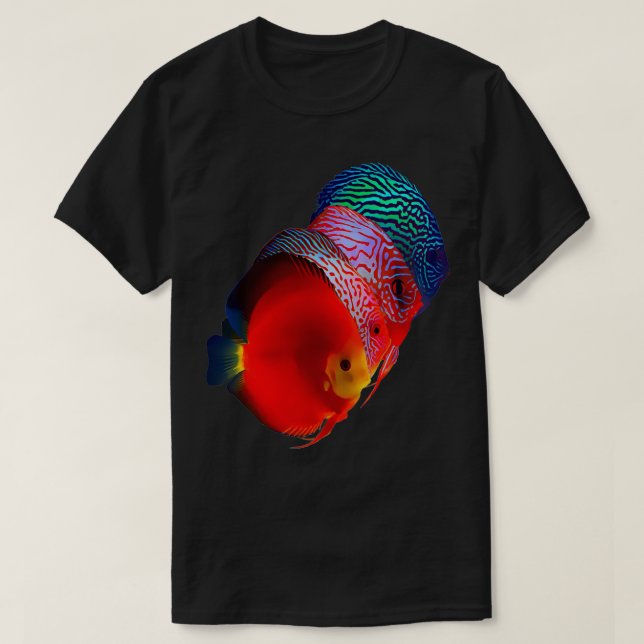 T-shirt Chemise de poisson Discus (Design devant)