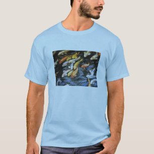 T-shirt Chemise de poisson Koi