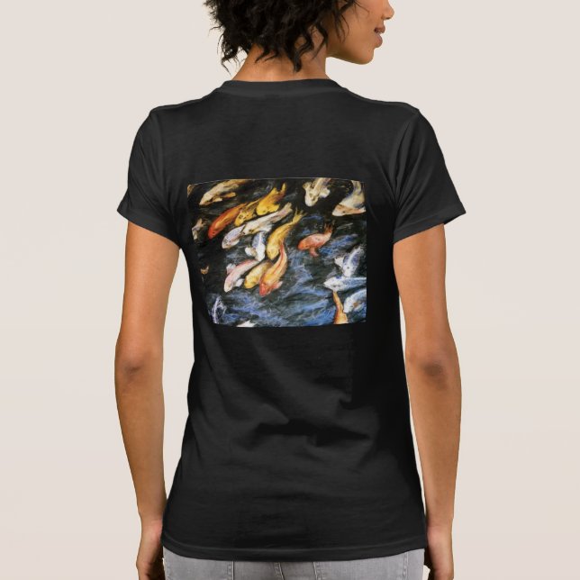 T-shirt Chemise de poisson Koi (Dos)