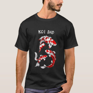 T-shirt Chemise de poisson Koi pour hommes Pond Lover Tee