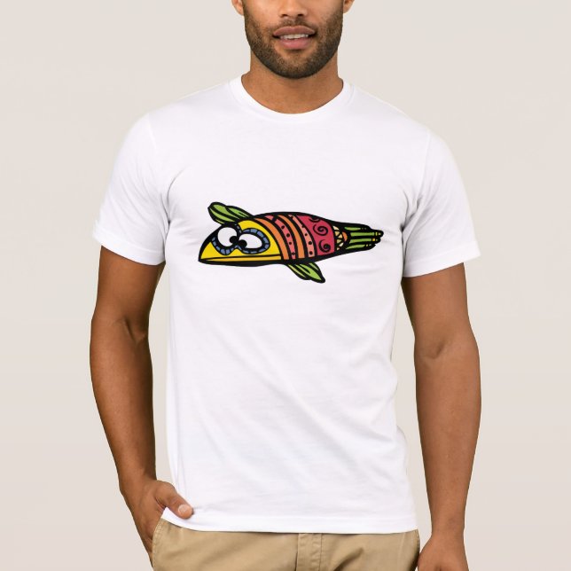 T-shirt Chemise de poissons (Devant)