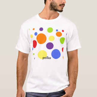 T-shirt chemise de polka