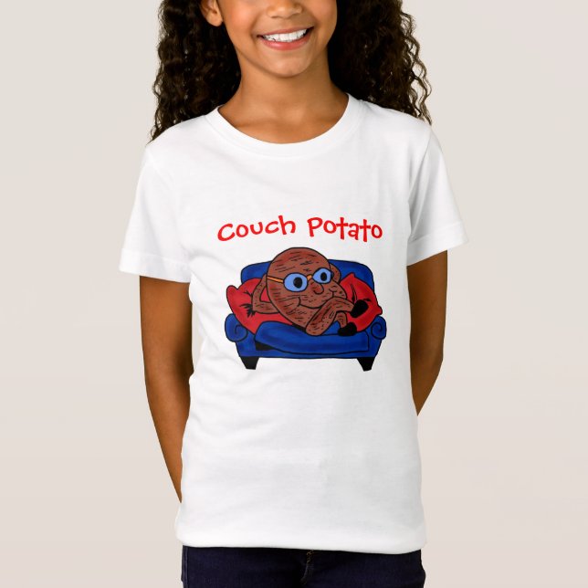 T-Shirt Chemise de pomme de terre (Devant)