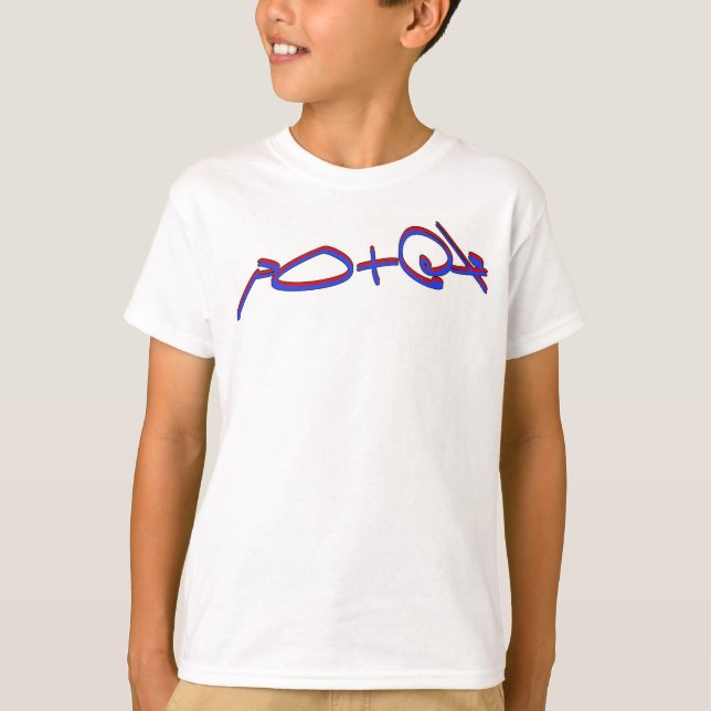 T-shirt Chemise de pomme de terre Kid ringer (Devant)