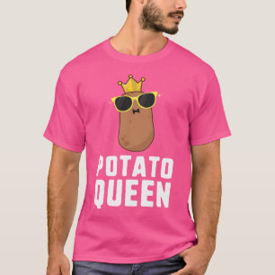 T-shirt Chemise De Pomme De Terre Queen Chemises De Pomme 