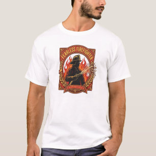 T-shirt Chemise de pompier intrépide