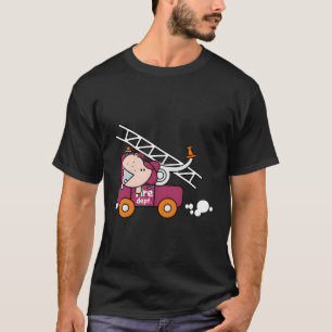 T-shirt Chemise de pompier Pompier Enfants Cadeau