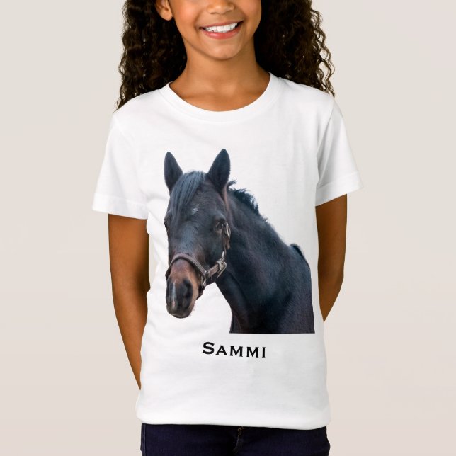 T-Shirt Chemise de poney (Devant)