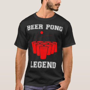 T-shirt Chemise De Pong De Bière, Chemise De Pong De Biè