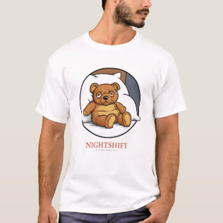 T-shirt Chemise de poste de nuit