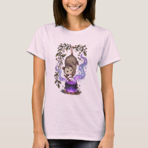 T-shirt Chemise de potion de chaudron d'opossum Opossum Wi