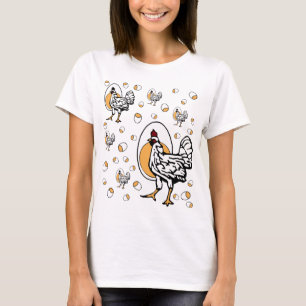 T-shirt Chemise de poulet