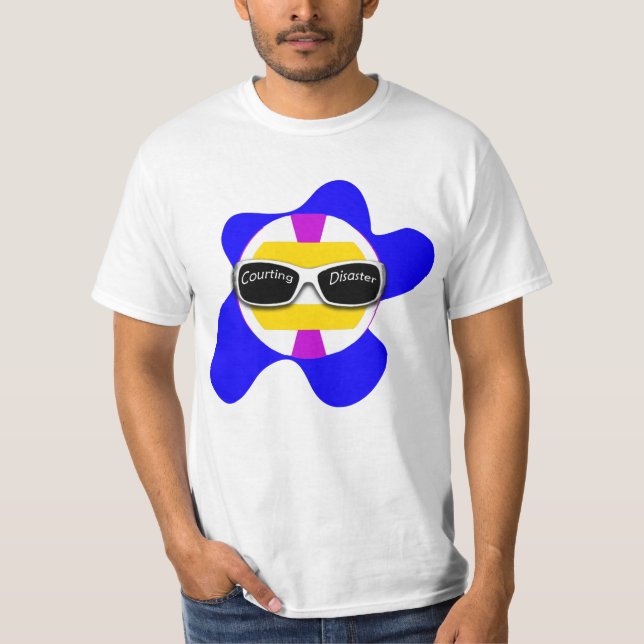 T-shirt Chemise de poursuite d'équipe de catastrophe (Devant)