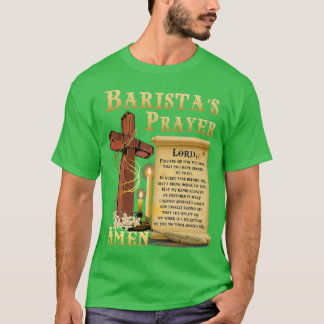 T-shirt Chemise de prière Barista