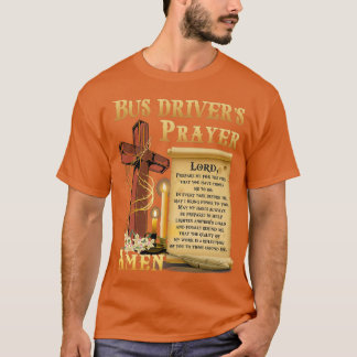 T-shirt Chemise de prière du conducteur de bus