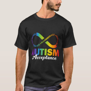 T-shirt Chemise de prise de conscience et d'acceptation de