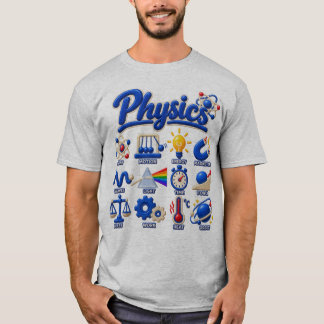 T-shirt Chemise de professeur de physique, tee-shirt STEM 