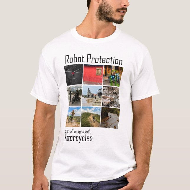 T-shirt Chemise de protection robotique (Devant)