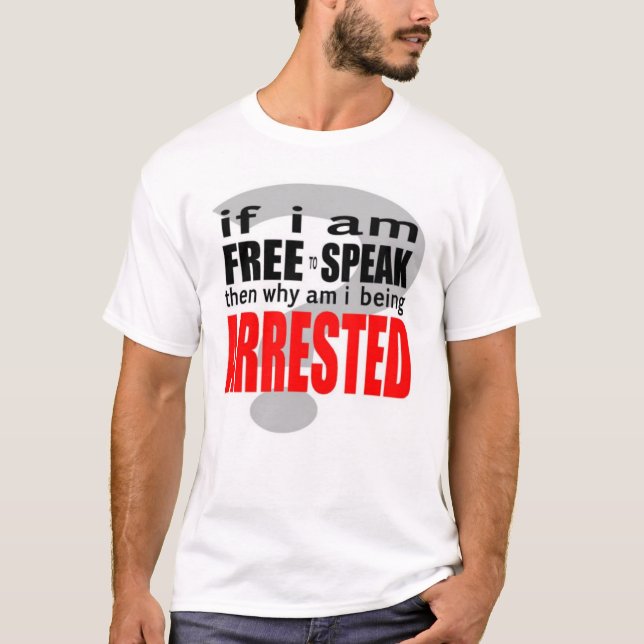 T-shirt Chemise de protestation (Devant)