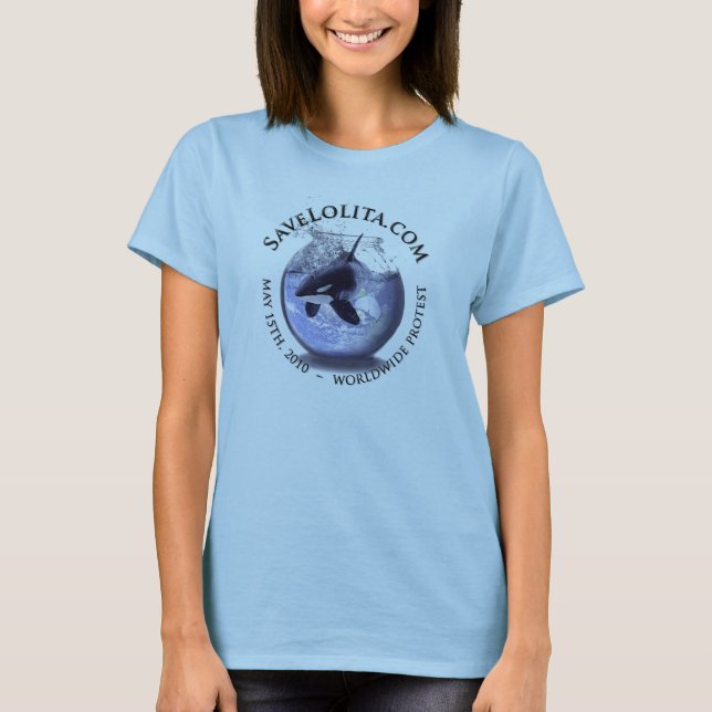 T-shirt Chemise de protestation de Lolita Worldwild de (Devant)