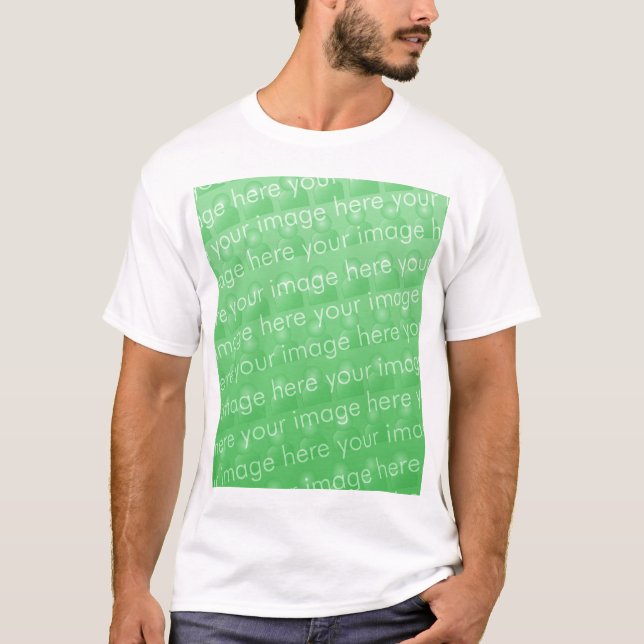T-shirt Chemise de raglan de base-ball (Devant)