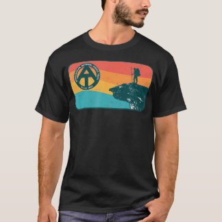 T-shirt Chemise de randonnée rétro Mcafee'S Knob sur le se