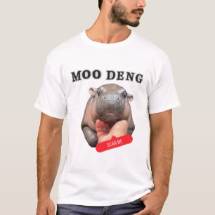 T-shirt Chemise de rap Bootleg Moo Deng Moo Deng Shirt