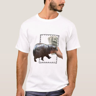 T-shirt Chemise de rap Bootleg Moo Deng   Moo Deng Shirt