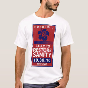 T-shirt Chemise de rassemblement d'Hawaï