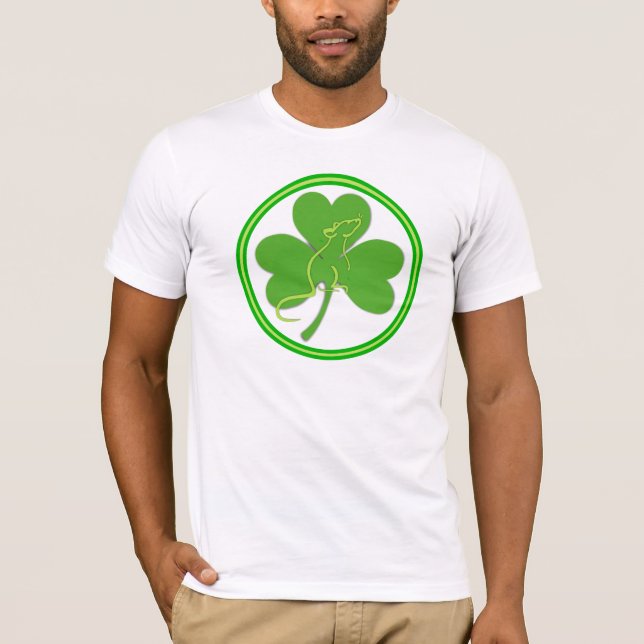 T-shirt Chemise de rat du jour de St Patrick (Devant)