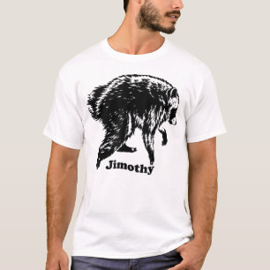 T-shirt Chemise de Raton Laveur Viral Jimothy Drôle Trash