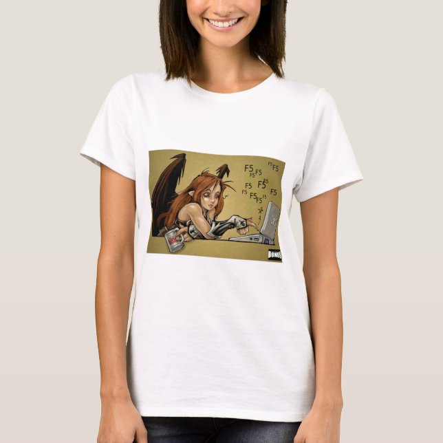 T-shirt Chemise de Reaper Kickstarter Sophie (Devant)