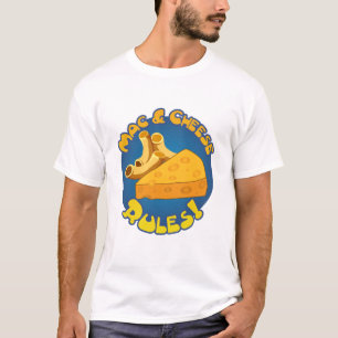 T-shirt Chemise de règles Mac et fromage