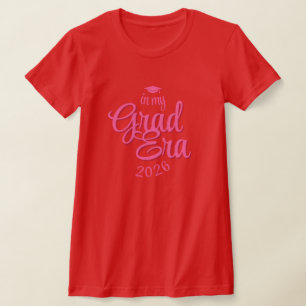 T-shirt Chemise de Remise des Diplômes Année Personnalisée