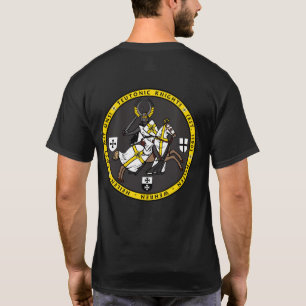 T-shirt Chemise de remplissage de joint de chevalier